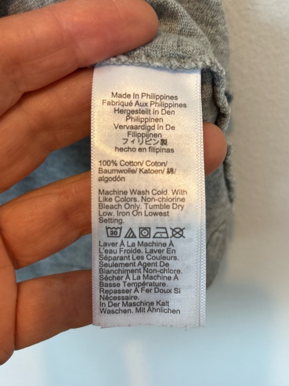 J. Crew Gray Crewneck Short Sleeve Tee - Picture 4 of 4